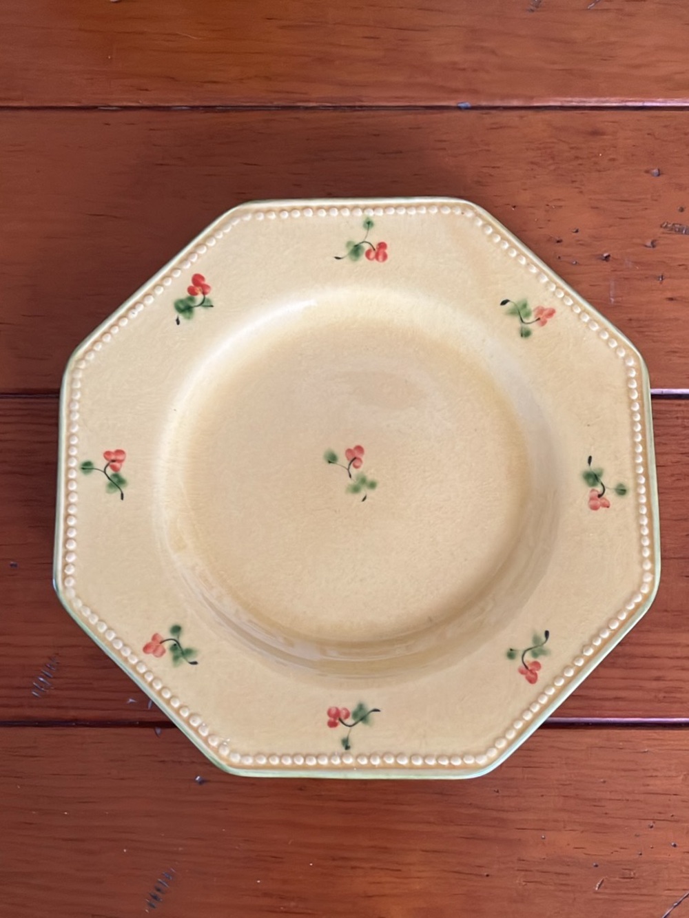 Yellow Terre e Provence Plate